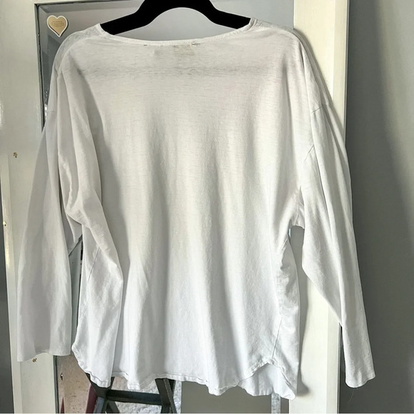 Vintage Gold Label Victoria’s Secret White Long Sleeve Blouse - Picture 3 of 4